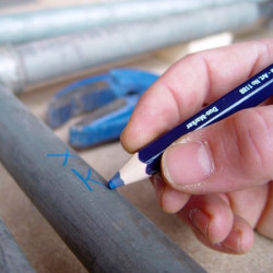 Dvobojna olovka 175mm, plavo-crvena Bleispitz ( 1188 ) - Img 2