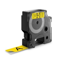 Dymo traka d1 standard 19mm crna/žuta ( DY72088 )