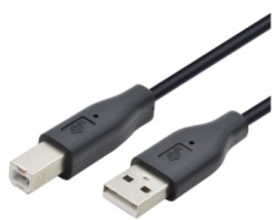 E-green 2.0 usb a - usb b m/m 3m crni ( 15704 )
