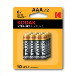 Eastman kodak company kodak alkalne baterije xtralife aaa/6+6kom ( 30418479 )