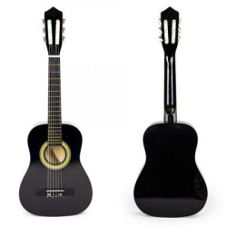 Eco toys velika drvena gitara za decu crna ( HX18022-30DARK ) - Img 2