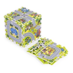 Ecotoys Velika podloga za igru eva foam city 90.5x90.5 cm 21 deo ( ECOEVA018 )-3