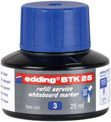 Edding refil za marker za belu tablu BTK 25, 25ml plava ( 09MM12E ) - Img 1