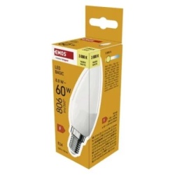 Emos zl3f47 Led sijalica basic candle 8,8w(60w) 806lm e14 ww ( 3655 )