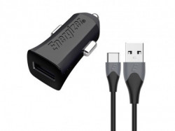 Energizer Ultimate Car Charger Quick 1USB+Cable USB-C Black ( DC1Q3UC23 ) - Img 1