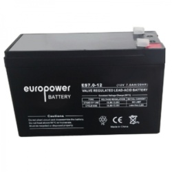 Europower ES12-7 12V 7Ah UPS Battery
