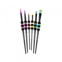 Faber Castell Četkice soft grip set 1/6 black 481622 ( 5429 )