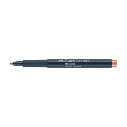 Faber Castell permanent marker metalics col 252 copper cabana 160752 ( C122 )