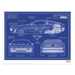 Fanattik Back to the Future Art Print 2 ( 068924 )