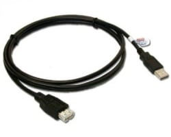 Fast Asia Kabl USB A - USB A MF (produžni) 3m crni-2