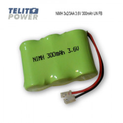 FB LTT Electronics NiMH 3x2/3AA 3.6V 300mAh Un FB ( 0050 )