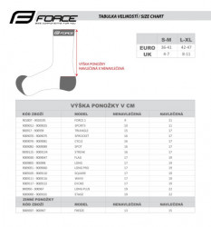Force čarape sport 3 crno-fluo s-m/36-41 ( 9009024 ) - Img 2