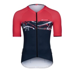 Force Dres art kratki rukav, tamno plava-crvena l ( 90011956-L )