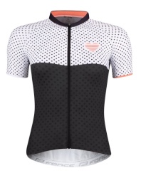 Force Dres points kratki rukav, crna-bela xs ( 9001319-XS )