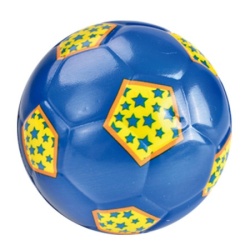 Fudbalska lopta prečnika 11,5 cm plava ( 1039656 )