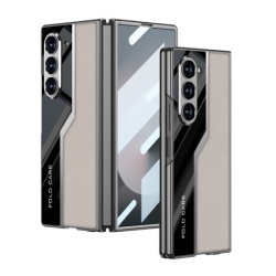 Futrola leather style za samsung f956b galaxy z fold 6 5g zlatna (gkk case) ( F116727 )