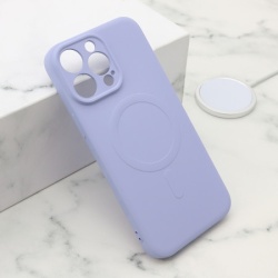 Futrola velvet touch magsafe za iphone 15 pro max (6.7) ljubicasta ( F119951 )