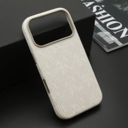Futrola woven touch magsafe za iphone 17 pro (6.3) bela ( F125370 )