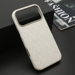 Futrola woven touch magsafe za iphone 17 pro max (6.9) bela ( F125375 )