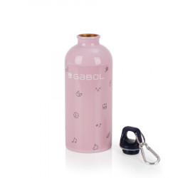 Gabol aluminijumska boca za vodu 7x21 cm 600ml-0,12 kg Icon nežno roze ( 16ADG234548IA ) - Img 2
