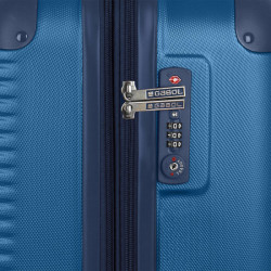 Gabol kofer mali (kabinski) proširivi 40x55x22/25 cm ABS 39,7/45L-2,7 kg Balance XP plava ( 16KG123422E ) - Img 5