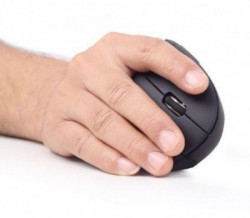 Gembird bezicni ergonomic 6-button optical mouse, black 95mm MUSW-ERGO-01 - Img 1