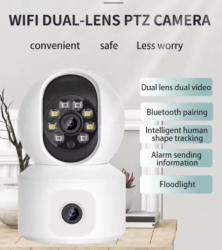 Gembird CAM-IP6MP-Q7 kamera 6 mpix microSD iCSee xmeye pro app Two-way voice PTZ 3,6mm+3,6mm-2