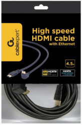 Gembird CC-HDMI490-15 HDMI kabl 4K UHD, Ethernet, konektor pod uglom 90 stepeni 4,5m - Img 4