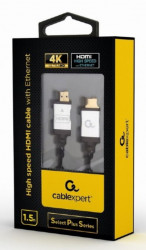 Gembird CCB-HDMIL-1.5M HDMI kabl, High speed,ethernet support 3D/4K TV Select Plus Series blister 1m - Img 3