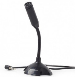 Gembird desktop mikrofon, savitljivo telo, black, 3.5mm MIC-D-02 - Img 3