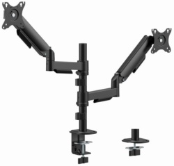 Gembird MA-DA2P-02 Podesivi dupli stoni drzac za monitor, tilt, 17-32 max.9kg