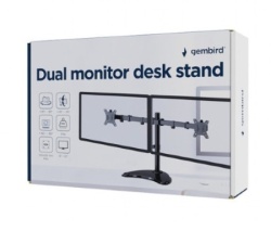 Gembird MS-D2ST-02 Duplo Stono postolje za monitor (rotiranje, naginjanje, okretanje), 13-32 max.8KG