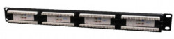 Gembird NPP-C624CM-001 Cat.6 24 port patch panel with rear cable management - Img 2