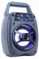 Gembird portable bluetooth speaker 5W, FM, USB, SD, 3,5mm, LED black SPK-BT-14 - Img 1