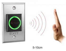 Gembird SMART-TASTER-EF-CS70A touchless switch stainless steel Infrared sensor exit button for door - Img 3