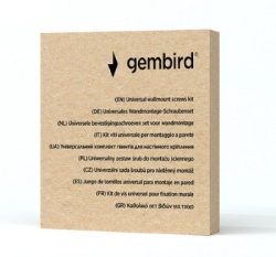 Gembird WM-KIT-01 Univerzalni komplet šrafova za montažu na zid TV nosaca