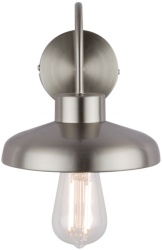 Globo 15304W darenu Zidna lampa, E27, 60W, nickel matt-3