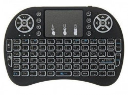 GMB-I8 ** Gembird 2.4GHz Wireless gaming Mini keyboard backlight and TOUCH, punjiva bat. BL-5C (519) - Img 3