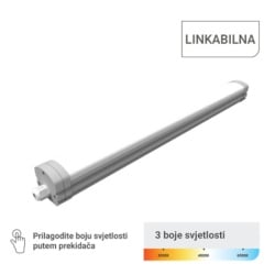 Green tech led svetiljka vodonepropusna linkabilna 36w 120lm/w 3cct ip65 ( WP-Q36W-3CCT )