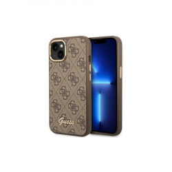 Guess Futrola za iPhone 14 Brown Metal Outline Script ( GSM167558 ) - Img 2