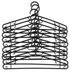 Hangers Singbrandt black 10pcs/pk ( 4912353 )