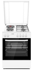 Heinner hfsc-s56e2hswh 2xstruja/2xgas/50cm Kombinovani šporet