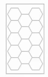 Hexagon 534w spectra 175-265v 6500k v1 led svetla ( 119-0001 )