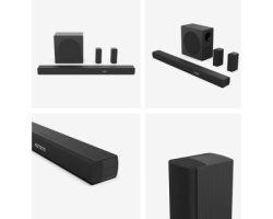 Hisense AX5100Q Dolby Atmos soundbar sa bežičnim subwooferom crni