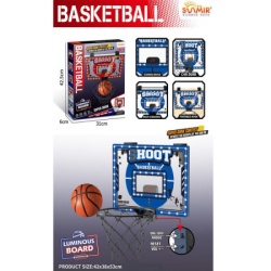 Hk mini zidni košarkaški set sa svetlećom tablom ( A107329 )