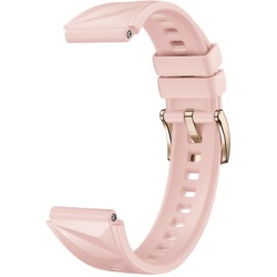 Huawei crystal pink fluoroelastomer strap 18mm