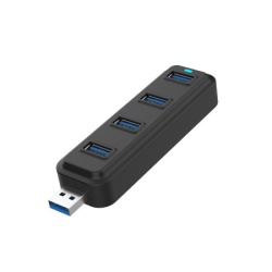 Hub usb 3.0 sa 4 porta (3x usb 2.0 480mbps + 1x usb 3.0 1gbps) (otn-2312) onten ( HUB104 )