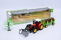 Igračka traktor sa prikolicom za drva 48x8x10cm ( 273216 ) - Img 3