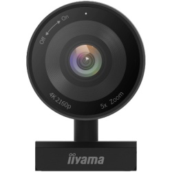 Iiyama UC-CAM10PRO-1 Camera 4K UHD 120degree (FOV), 8MP STARVIS sensor, 5x Zoom, 2D/3D Noise cancelling, Auto Framing, Microphone 2x with 4