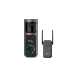 Imou 3MP Wi-Fi Doorbell 2S Kit, 2K QHD, 5000mAh rechargable battery, 125 wide-angle view, night vision 5m, Mic and Speaker, 8x Digital Zoom